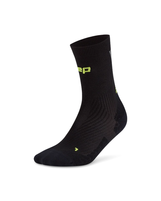 CEP | Run Ultralight Socks | Mid Cut | Heren | Black / Grey