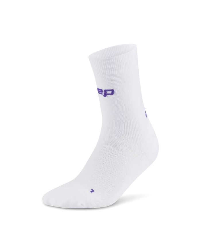CEP | Run Ultralight Socks | Mid Cut | Heren | White