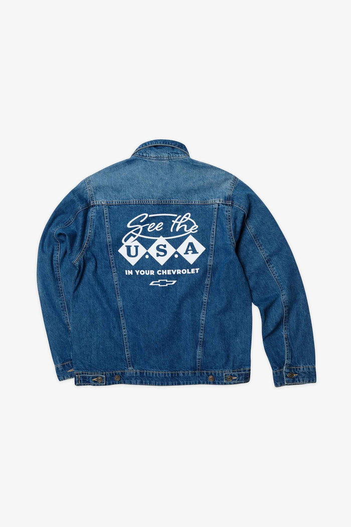 Chevrolet All-American Denim Jacket - Chevrolet Merchandise