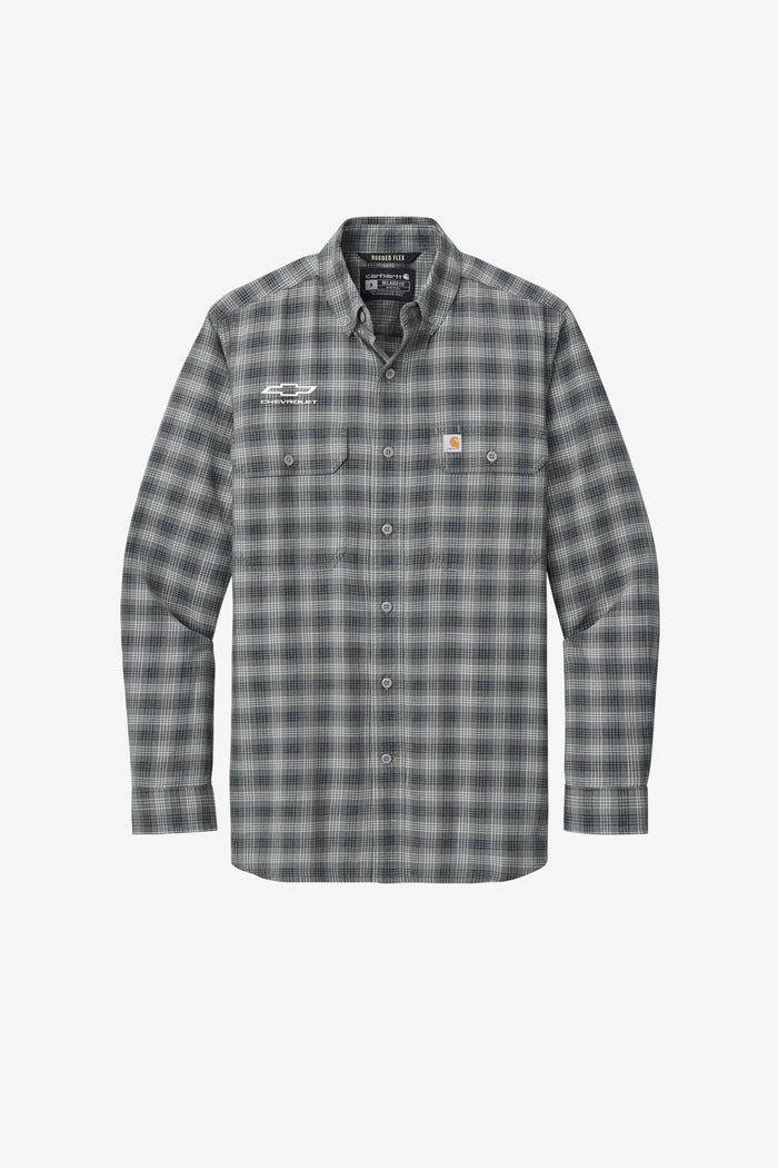 Chevrolet Carhartt Plaid Long Sleeve Shirt