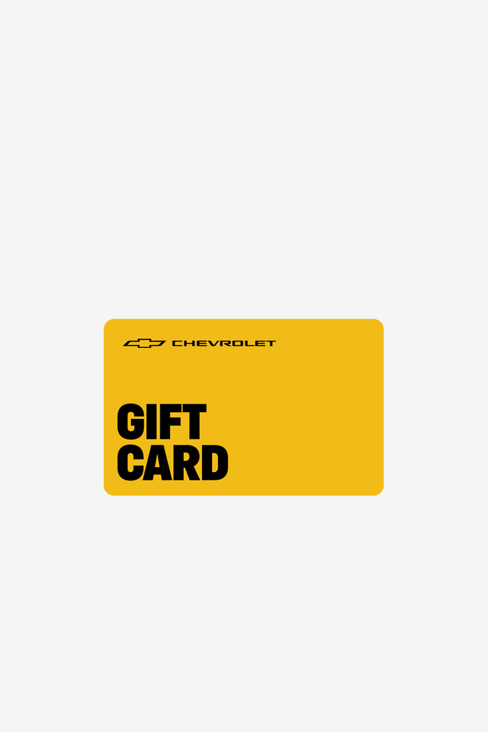 Chevrolet Gift Card