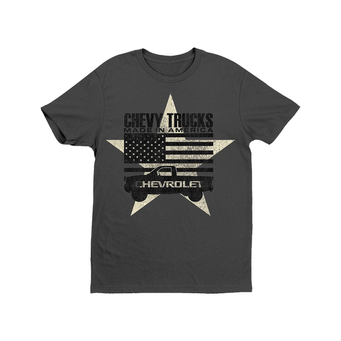 Chevrolet Silverado Star & Flag T-Shirt