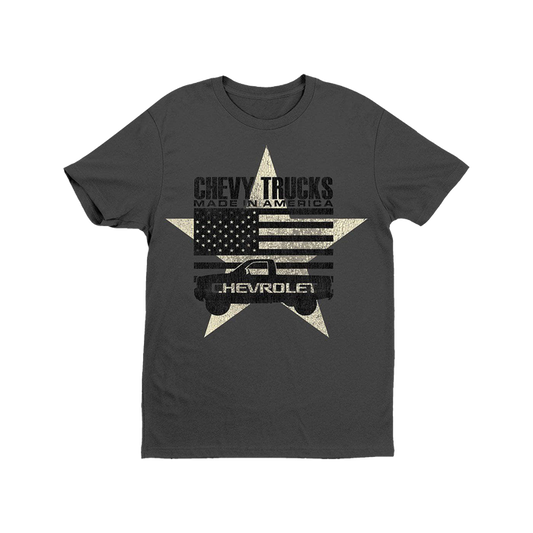 Chevrolet Silverado Star & Flag T-Shirt