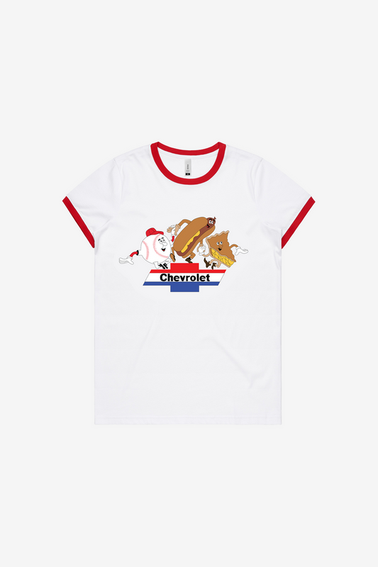 Chevrolet Women's Ringer Tee