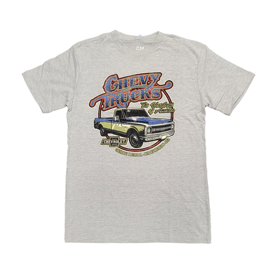 Chevy Trucks 1970 Circle Text T-Shirt
