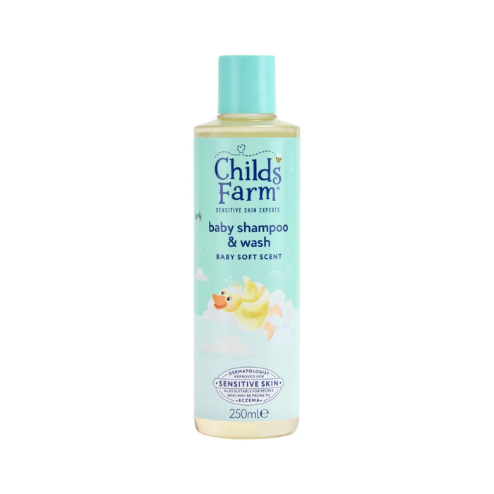 Childs Farm Baby Shampoo & Wash Baby Soft Scent 250ml