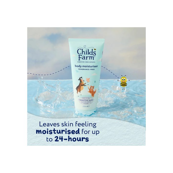 Childs Farm Body Moisturiser Fragrance Free 200ml