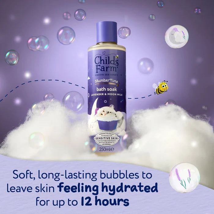 Childs Farm Slumbertime Bath Soak Lavender & Moon Milk 250ml
