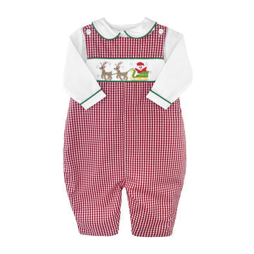 Christmas Smocked Longall