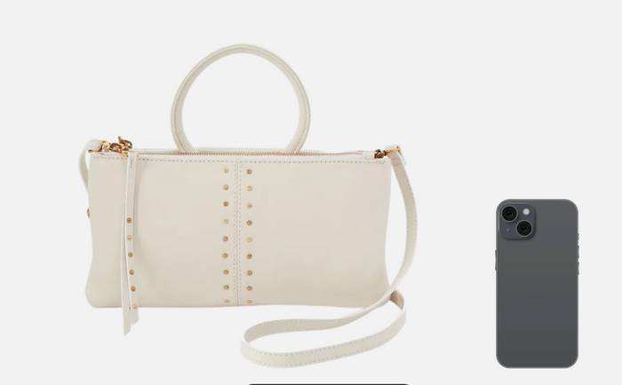 Coastal Cloud Sable Crossbody Hobo