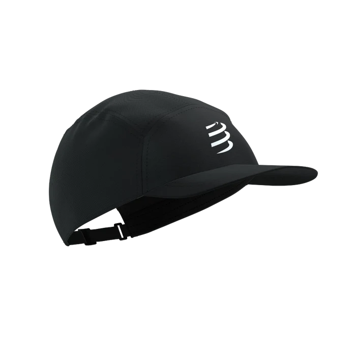 Compressport | 5 Panel Light Cap | Black