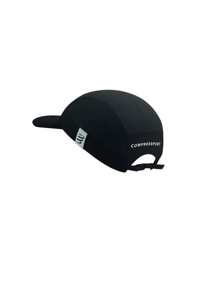 Compressport | 5 Panel Light Cap | Black