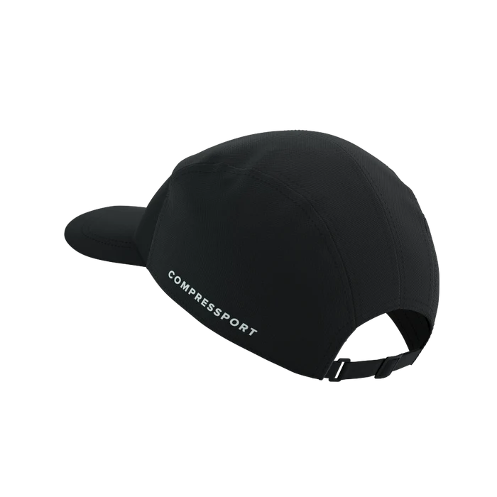 Compressport | 5 Panel Light Cap | Black
