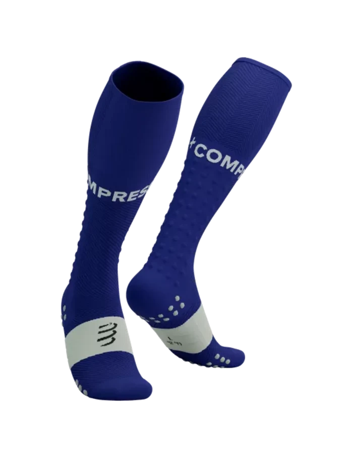 Compressport | Full Socks Run | Dazz Blue / Sugar