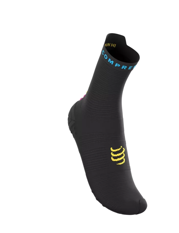 Compressport | Pro Racing Socks V4 | Run High | IRONMAN 2026 | Black