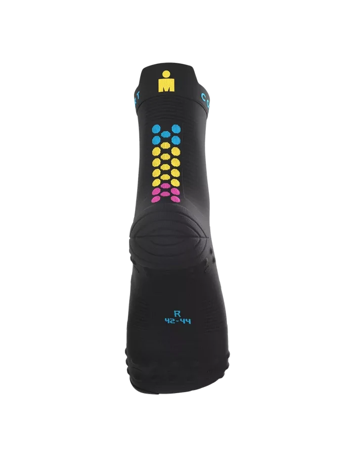 Compressport | Pro Racing Socks V4 | Run High | IRONMAN 2026 | Black