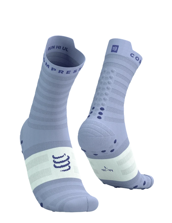 Compressport | Pro Racing Socks V4 | Ultralight | Run High | Lavender / White