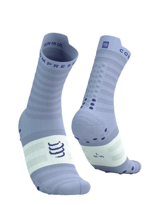 Compressport | Pro Racing Socks V4 | Ultralight | Run High | Lavender / White