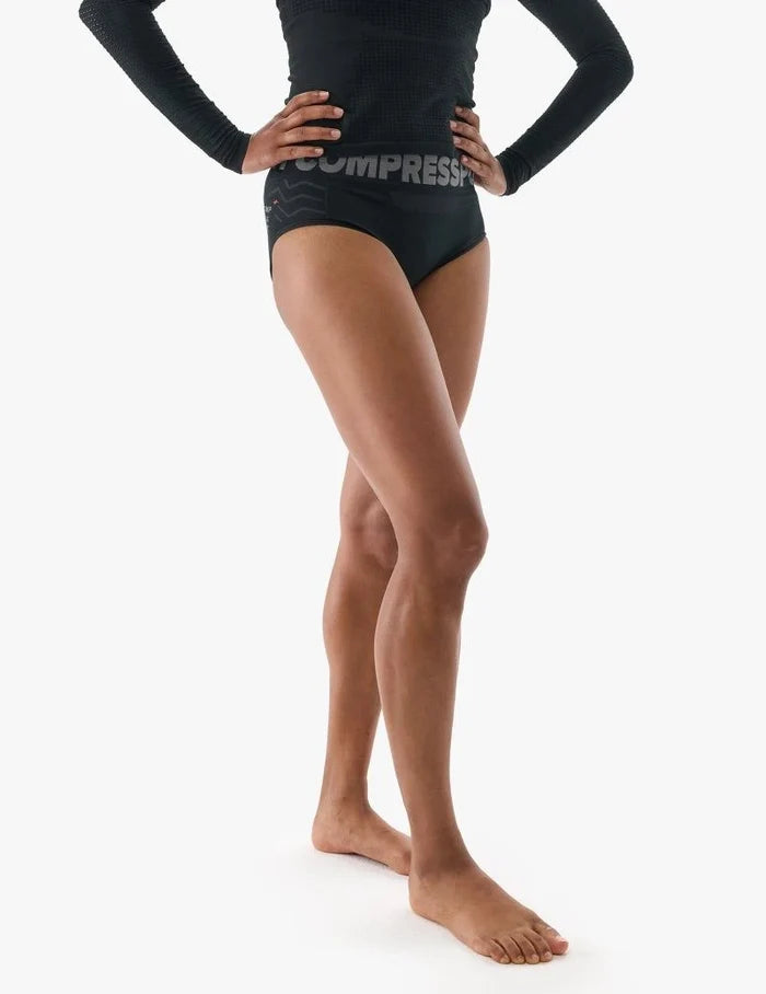 Compressport | Seamless Boxer | Black / Grey | Dames