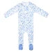 Copper Pearl Bamboo Priscilla Zipper Footie