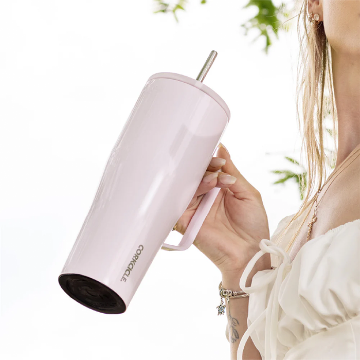Corkcicle Cold Cup XL - 30 oz - Powder Puff