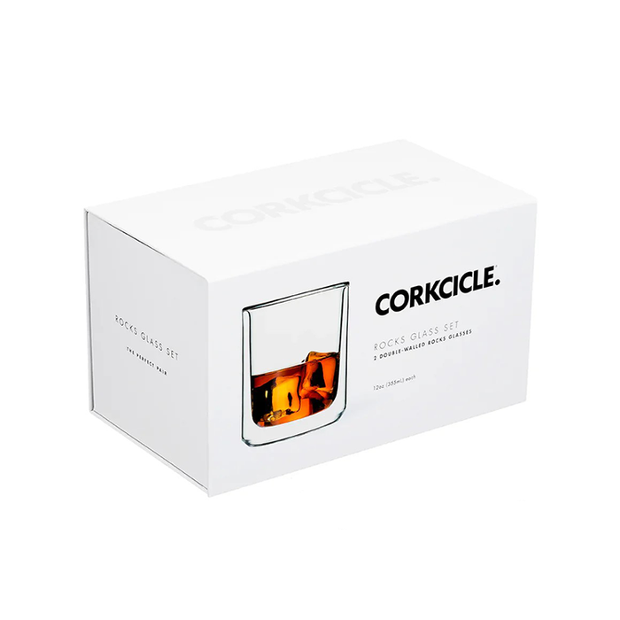 Corkcicle Rocks Glass Gift Set