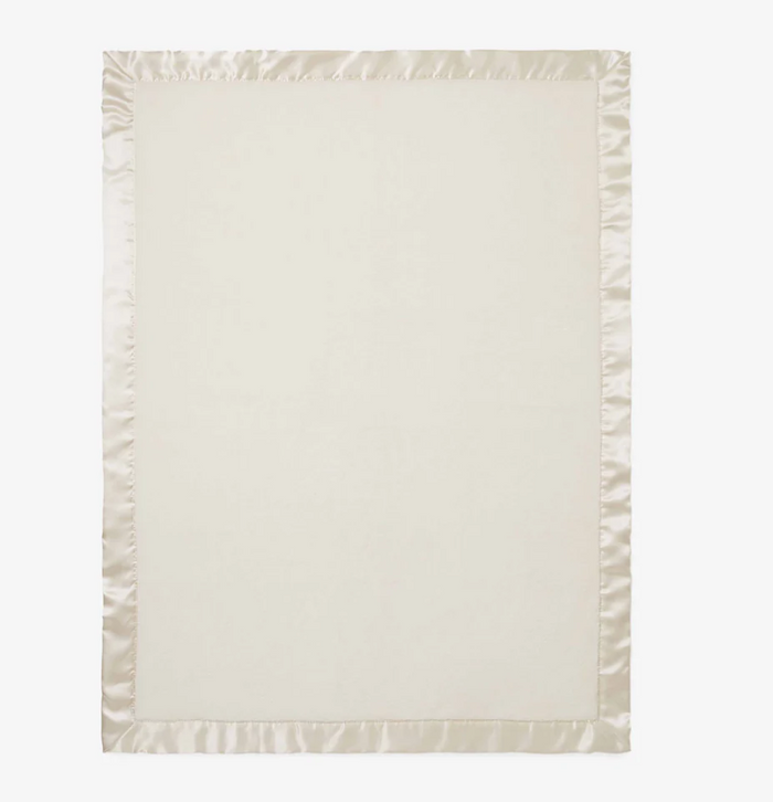 Cream Elegant Baby Blanket