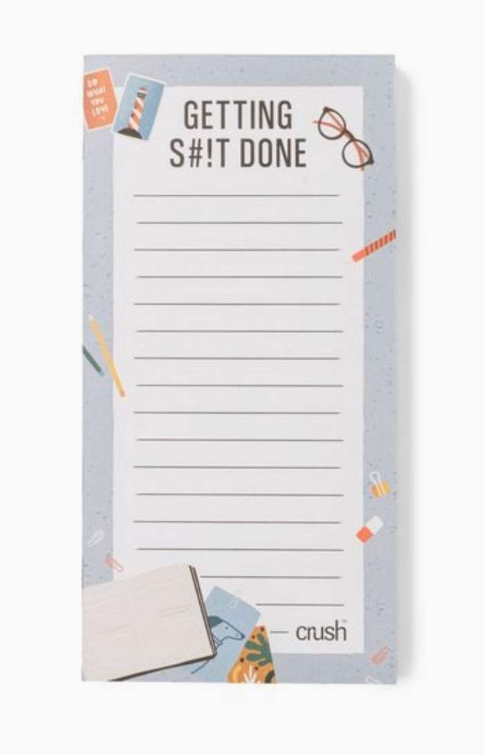 Crush Overachiever To-Do List