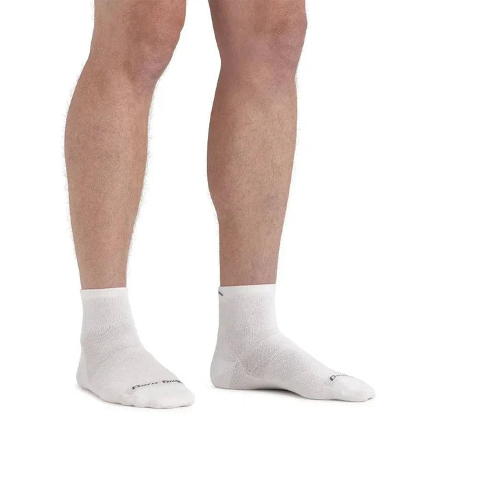 Darn Tough | Run Sock 1/4 Lightweight | Heren | White
