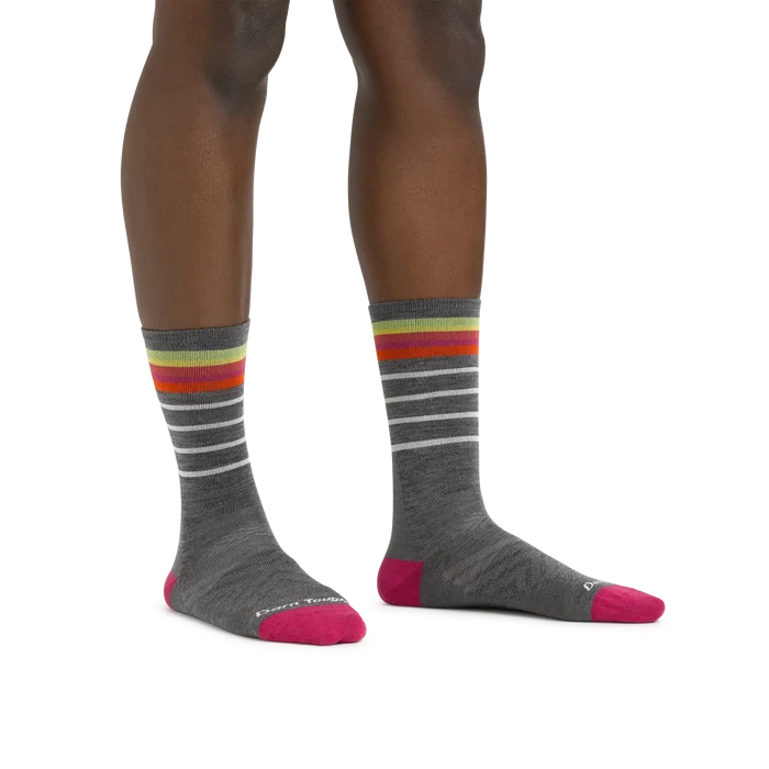 Darn Tough | Run Sock Stride Lightweight | Dames | Gray
