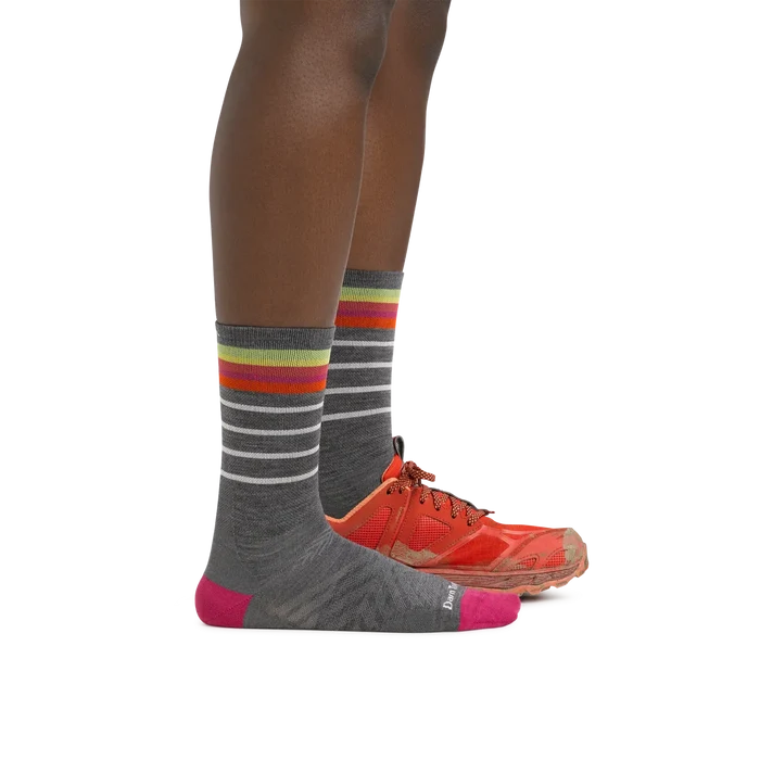 Darn Tough | Run Sock Stride Lightweight | Dames | Gray