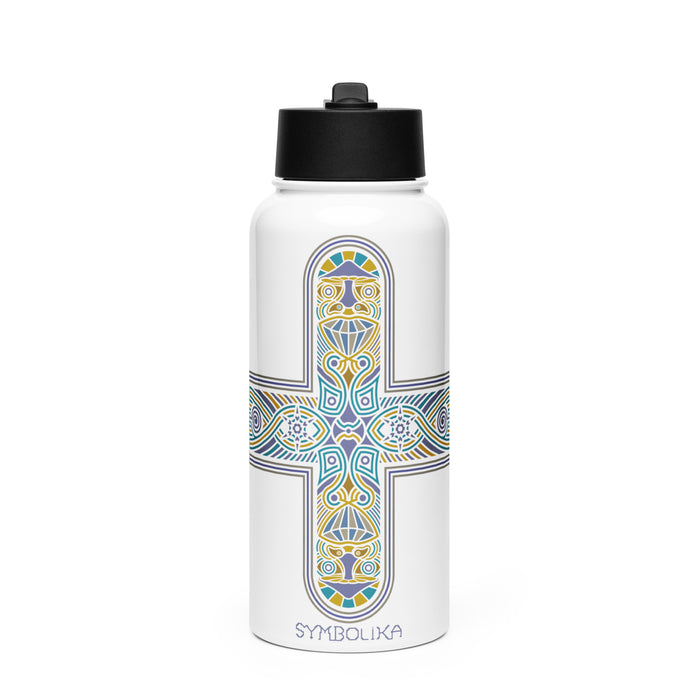 Decross Water Bottle — visionary art by Symbolika