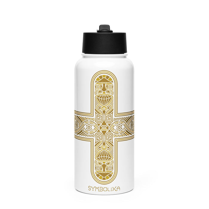 Decross Water Bottle — visionary art by Symbolika