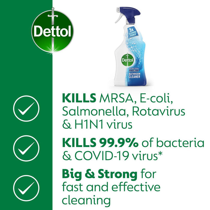 Dettol Power & Pure Bathroom Spray Fresh Mountain Spring  1L