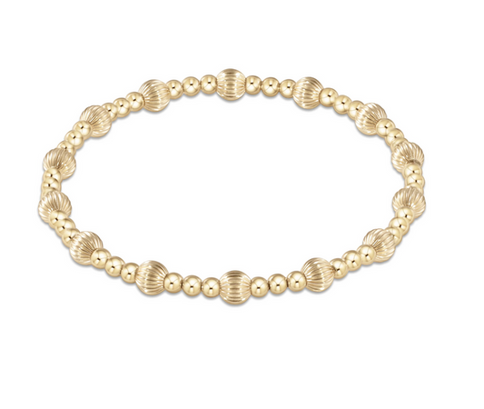 Dignity Sincerity Gold 5mm Bracelet