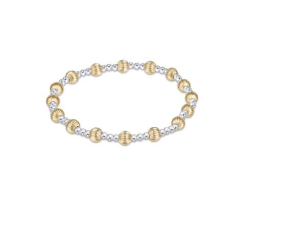 Dignity Sincerity Mixed Metal 5mm Bracelet