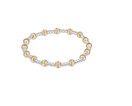 Dignity Sincerity Mixed Metal 5mm Bracelet