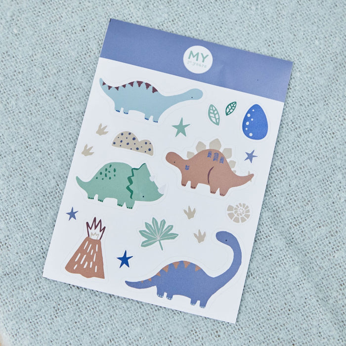 Dino Guitar Sticker Sheet