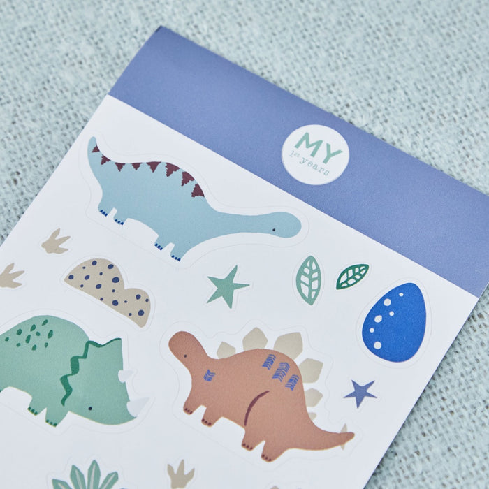 Dino Guitar Sticker Sheet
