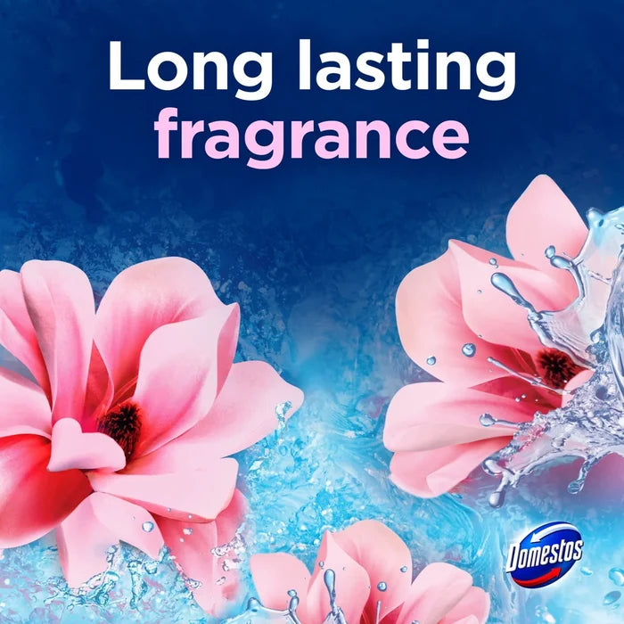 Domestos Power 5 Toilet Rim Block Magnolia 50g