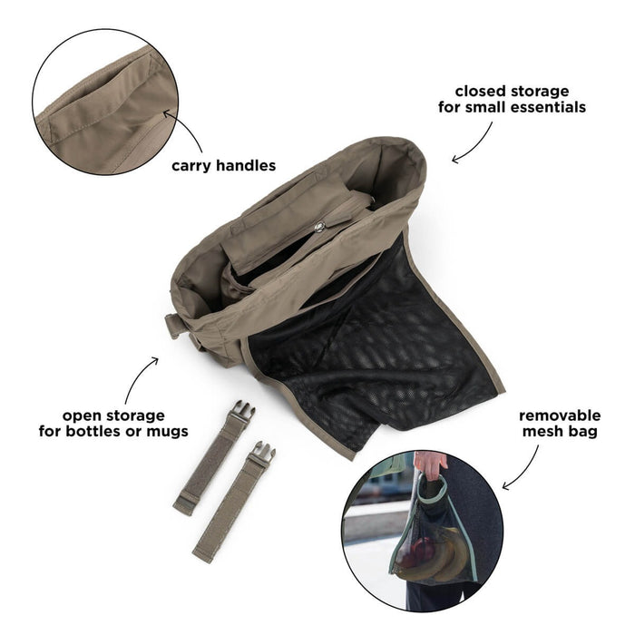 Done by Deer® Stroller organiser Taupe – slika 5