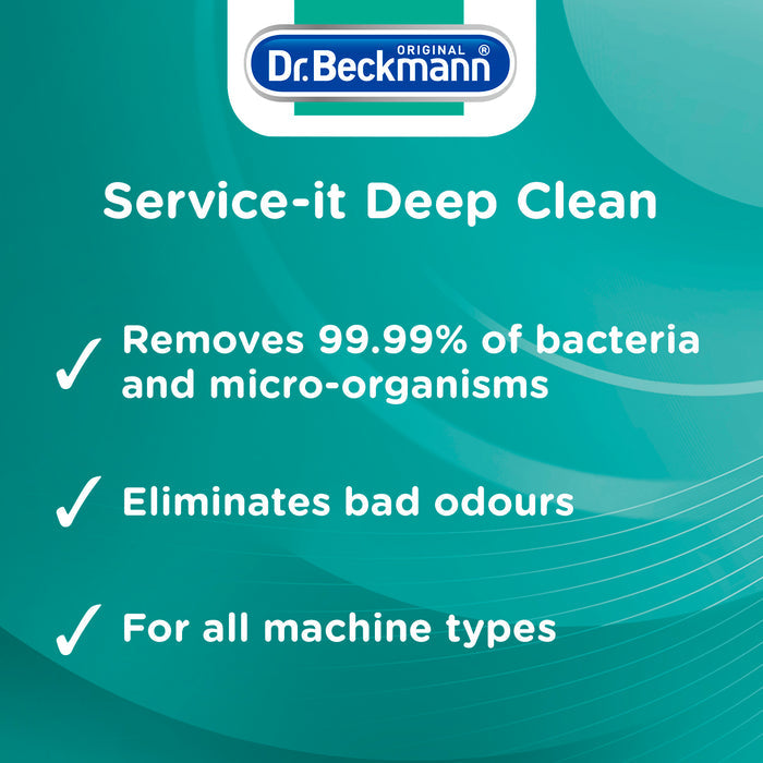 Dr Beckmann Service-it Deep Clean Washing Machine Cleaner 250g