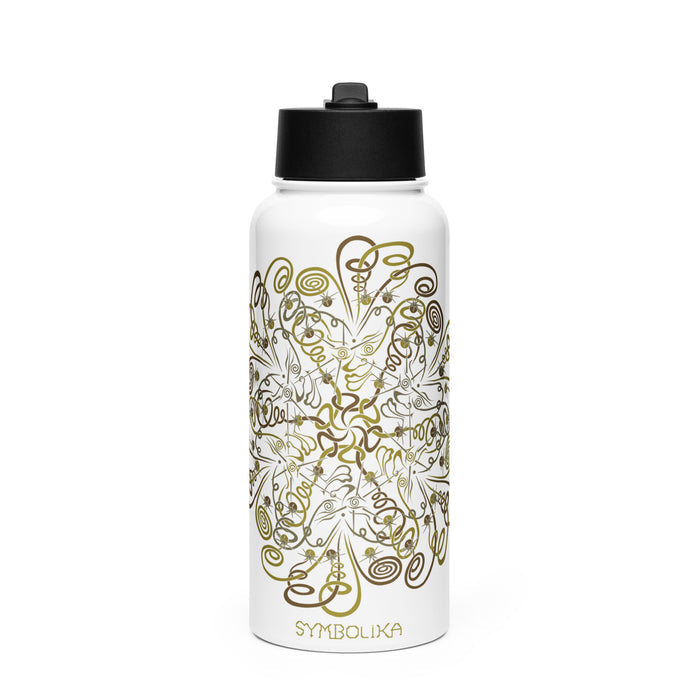 DyMiTry Water Bottle — visionary art by Symbolika