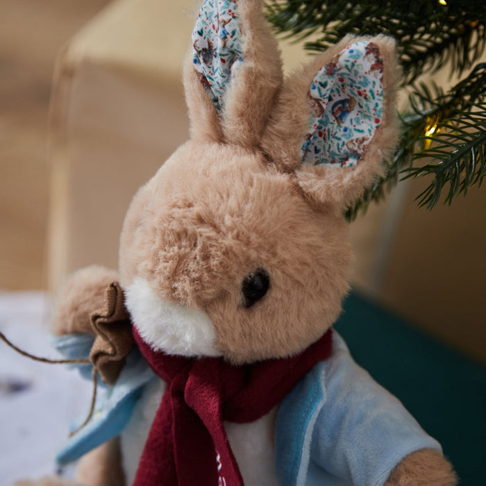 Enesco Personalised Large Peter Rabbit™ Christmas Plush