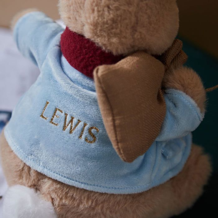 Enesco Personalised Large Peter Rabbit™ Christmas Plush