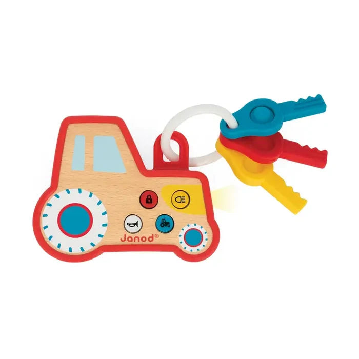 Farm Sounds & LED Tractor Key Ring