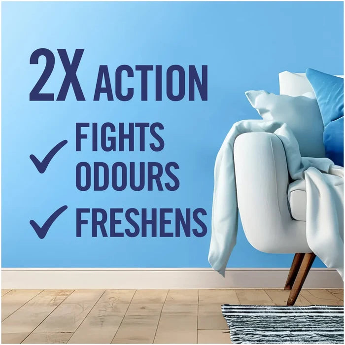 Febreze Antibacterial Fabric Freshener Fresh Linen 385ml