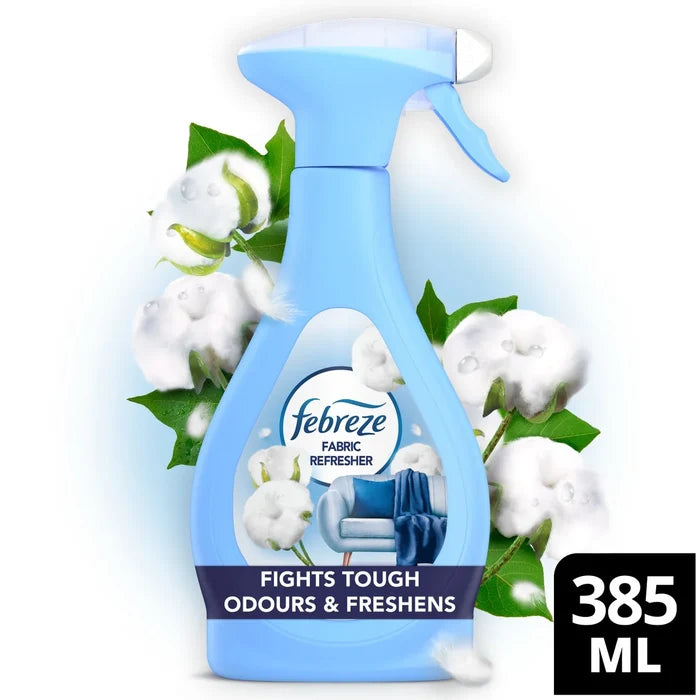 Febreze Fabric Freshener Spray Cotton Fresh 385ml