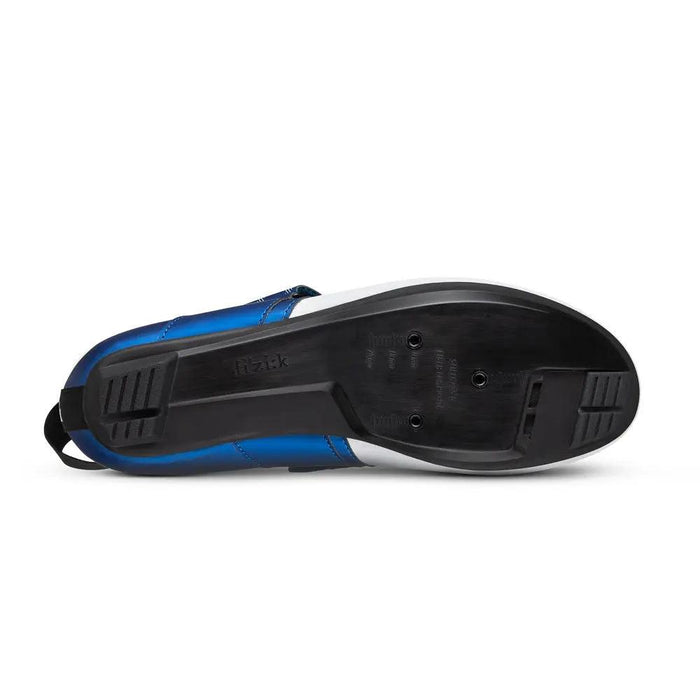Fizik | Transiro Hydra | Triathlonschoen | White / Metallic Blue Fizik