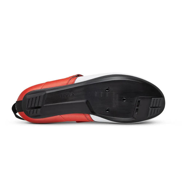 Fizik | Transiro Hydra | Triathlonschoen | White / Metallic Red Fizik